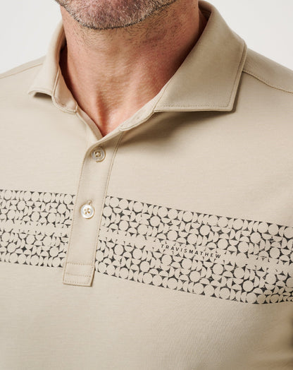 Flower Market Polo Island Fossil | Travis Mathew Popular