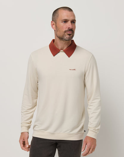 Amenities Collar Crew Birch | Travis Mathew Recommended