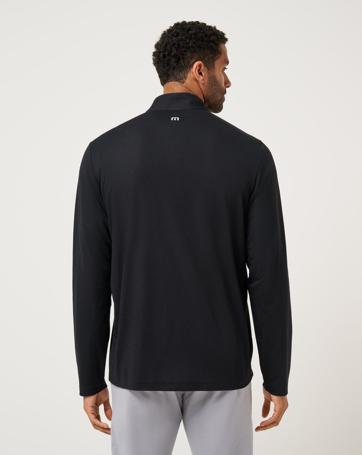 ASU Time To Tailgate Quarter Zip Black | Travis Mathew Premium