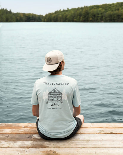 Maple Tree Tee Cory Blue | Travis Mathew Special Offer